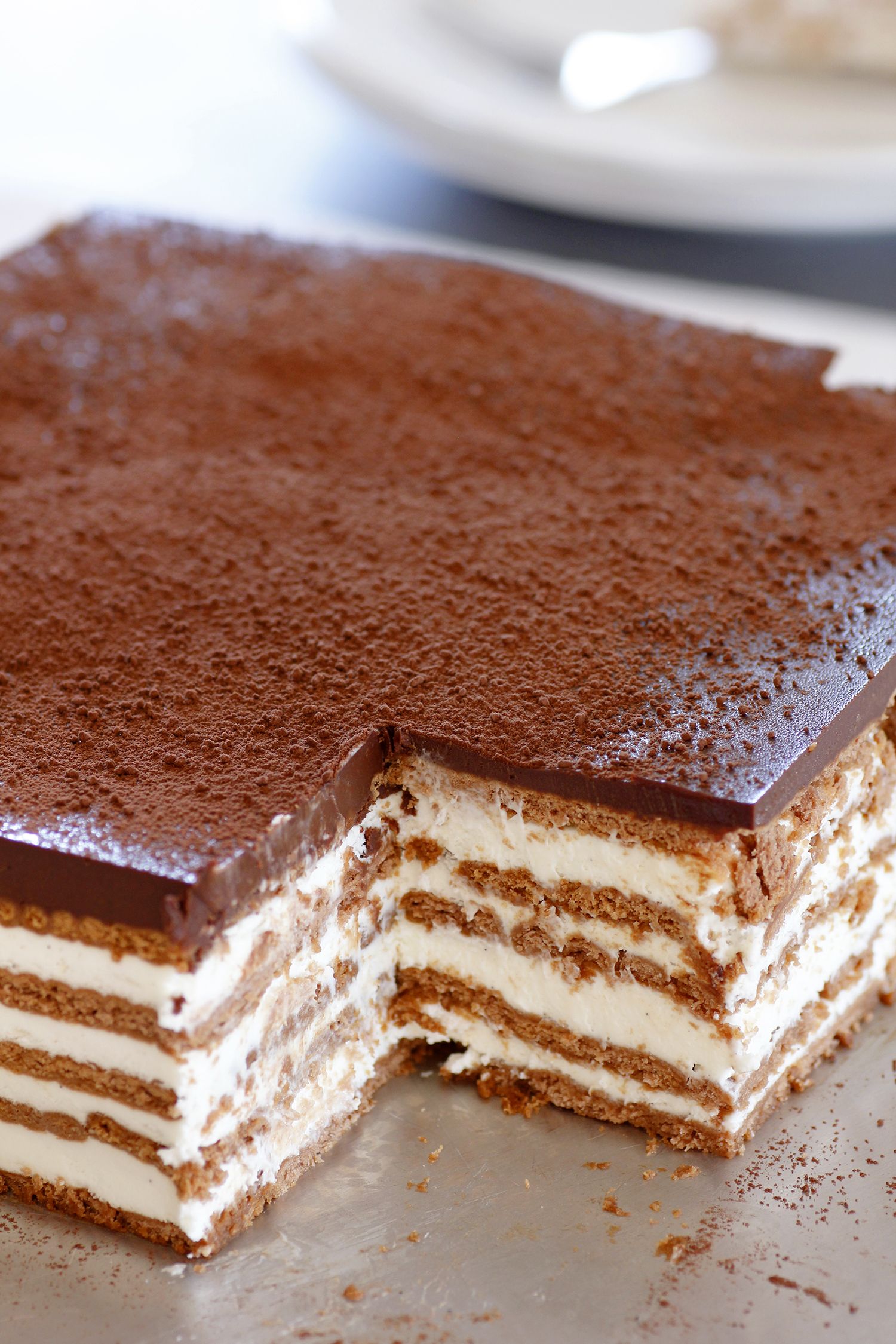Tiramisu Icebox Cake | Lil' Cookie