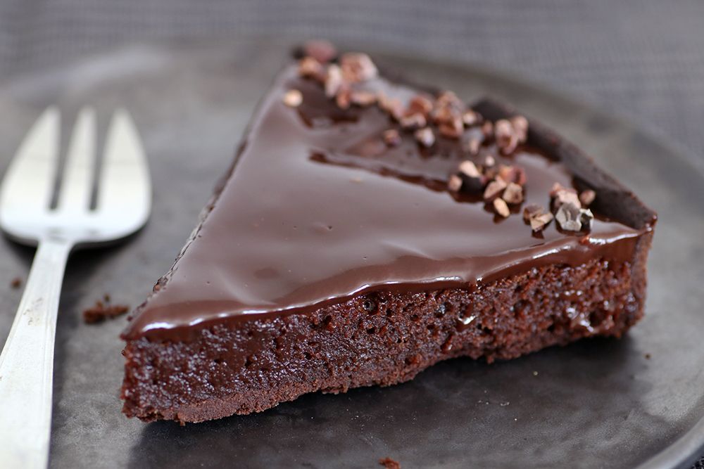 Chocolate Brownie Pie | Lil' Cookie